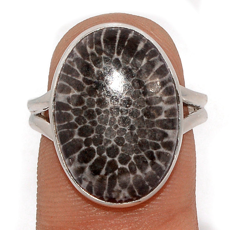 Black Coral Rings - BLCR157