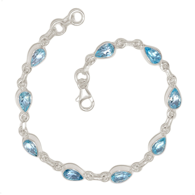 8.3" Blue Topaz Bracelets - BLTB264