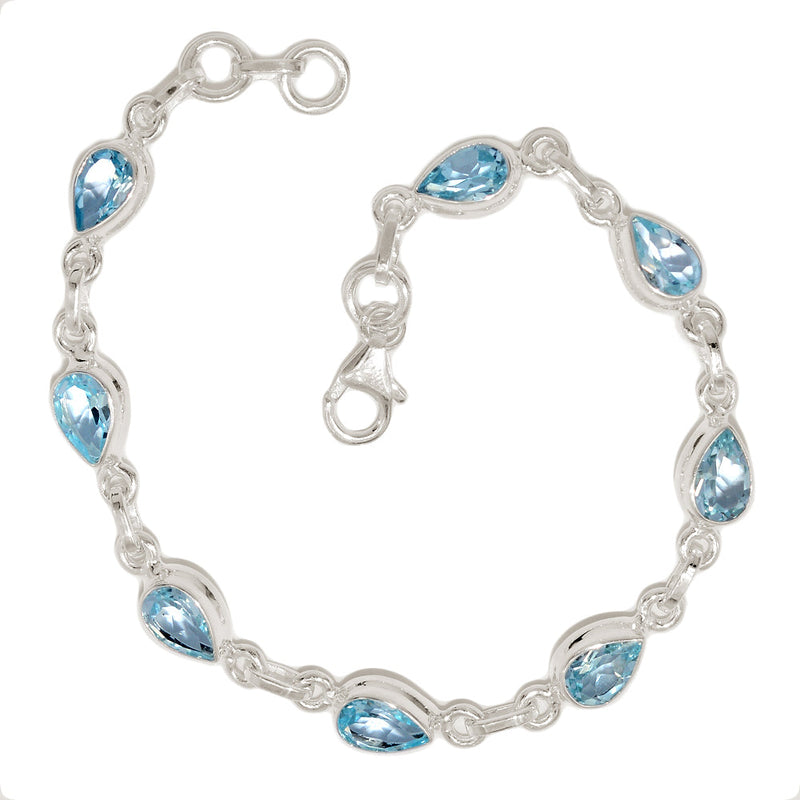 8.2" Blue Topaz Bracelets - BLTB267