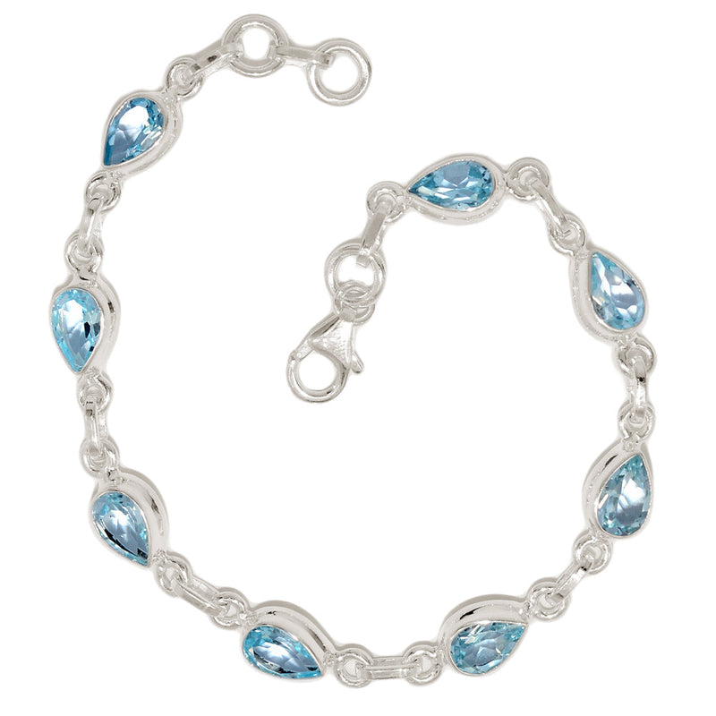 8.2" Blue Topaz Bracelets - BLTB268