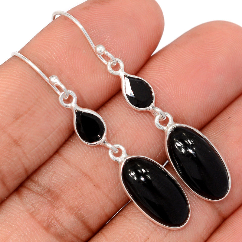 1.8" Black Onyx Earrings - BOXE1399