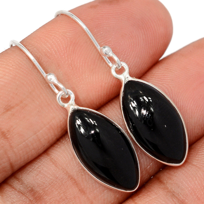 1.5" Black Onyx Earrings - BOXE1412