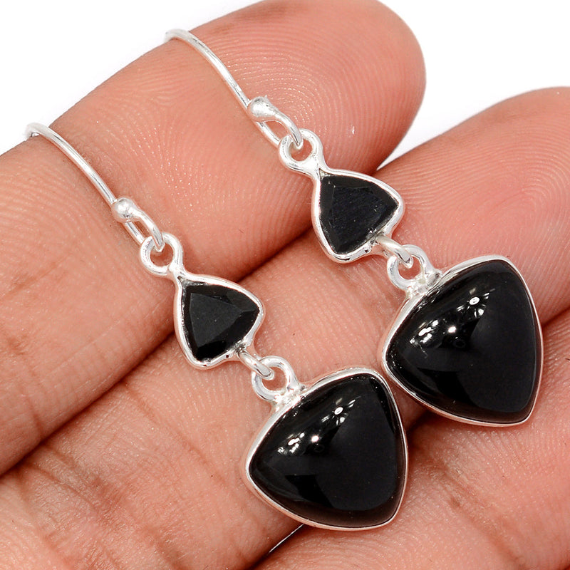 1.7" Black Onyx Earrings - BOXE1413