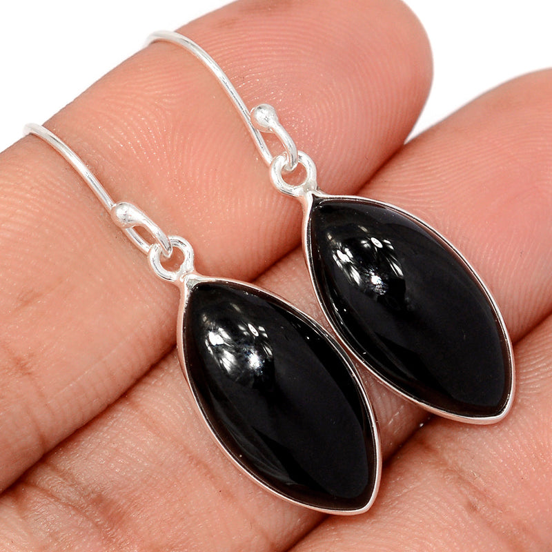 1.5" Black Onyx Earrings - BOXE1414