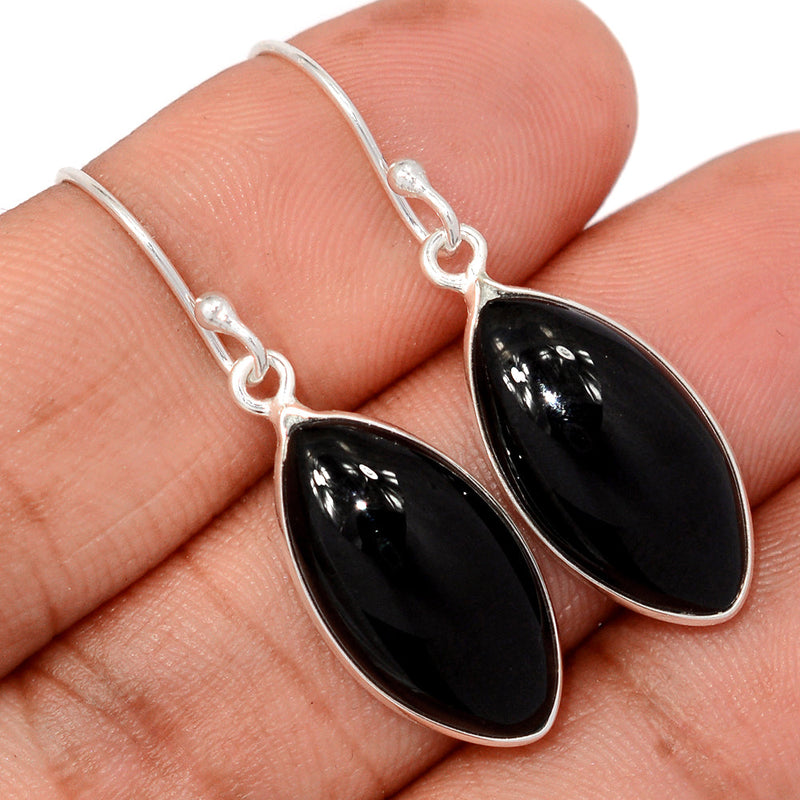 1.5" Black Onyx Earrings - BOXE1418
