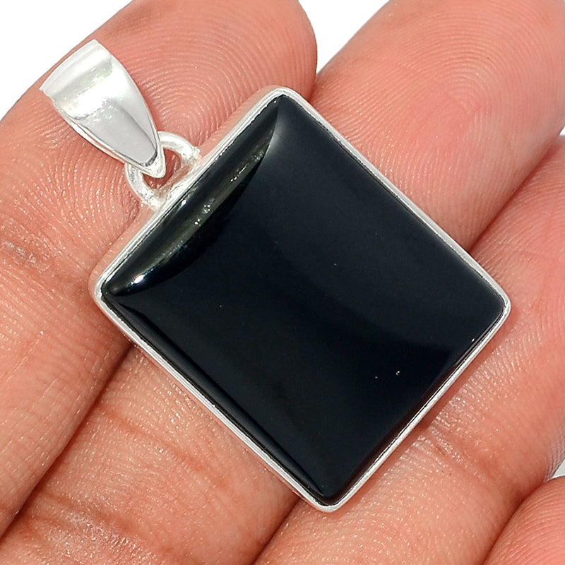 1.5" Black Onyx Pendants - BOXP2146