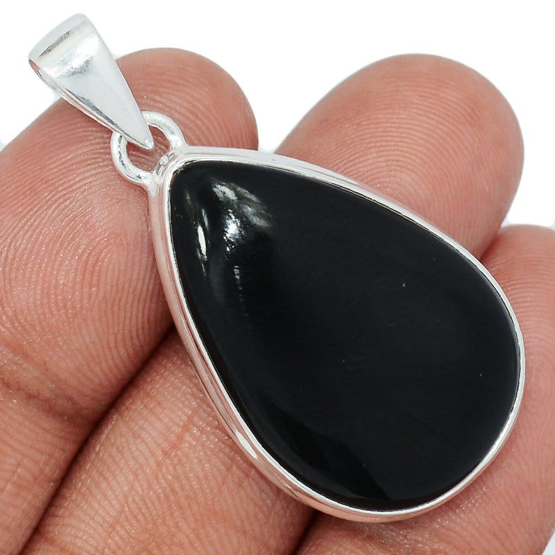 1.7" Black Onyx Pendants - BOXP2377