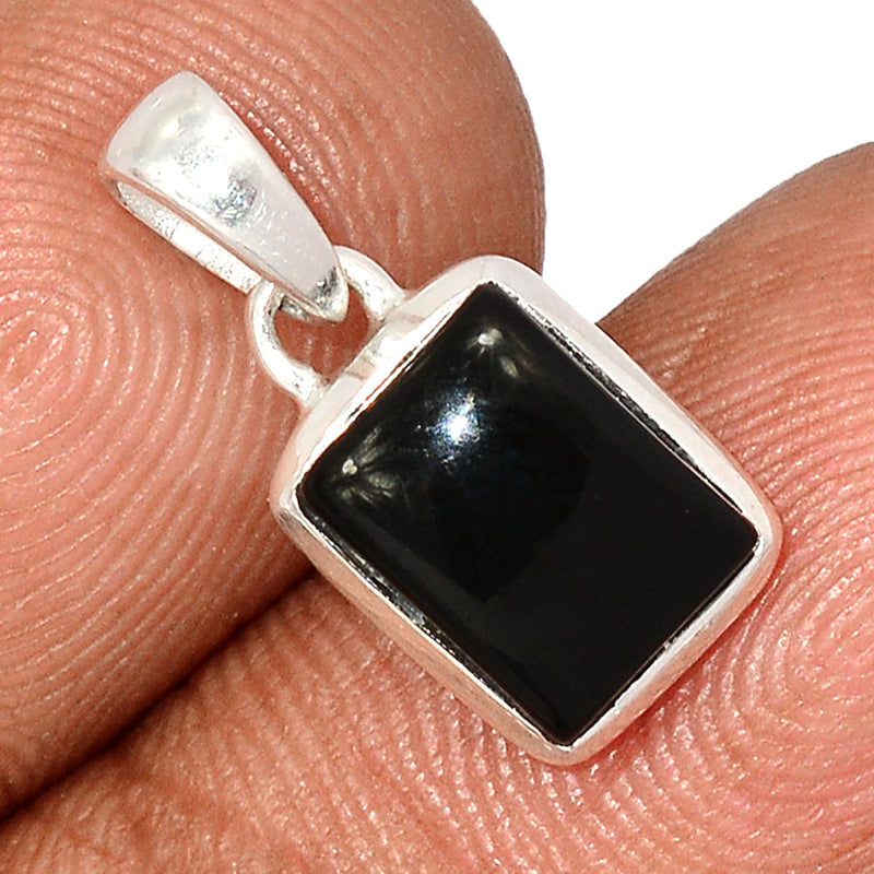 0.7" Black Onyx Pendants - BOXP2397
