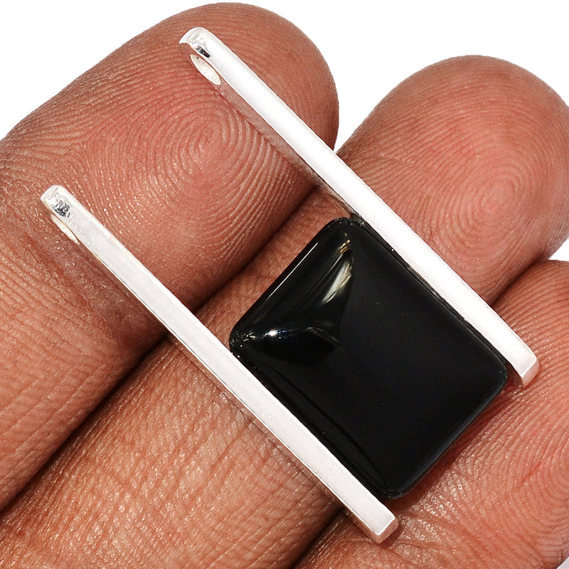 1.5" Black Onyx Pendants - BOXP2409