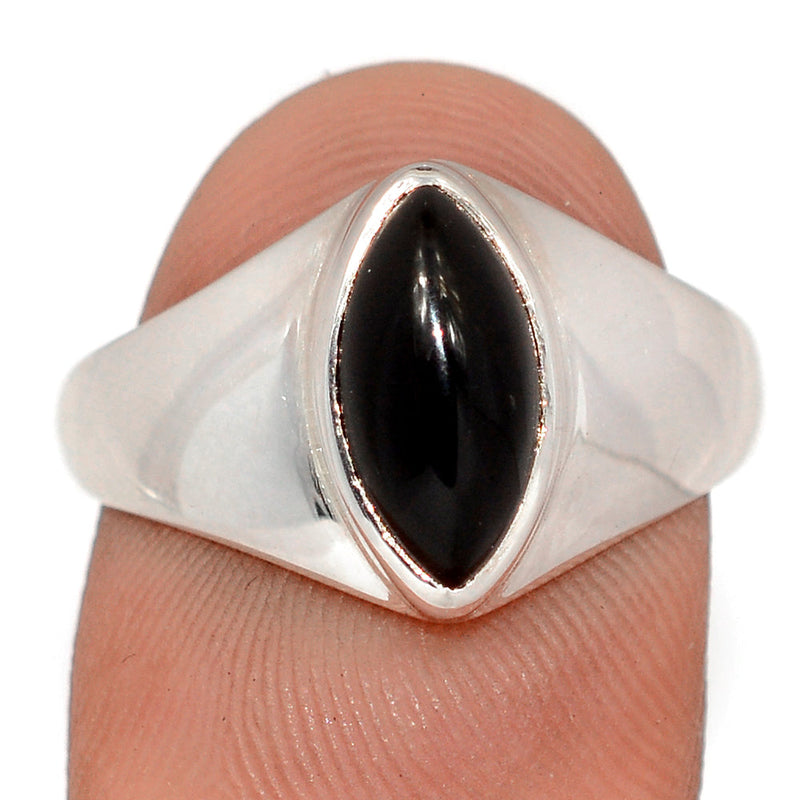 Solid - Black Onyx Ring - BOXR3074