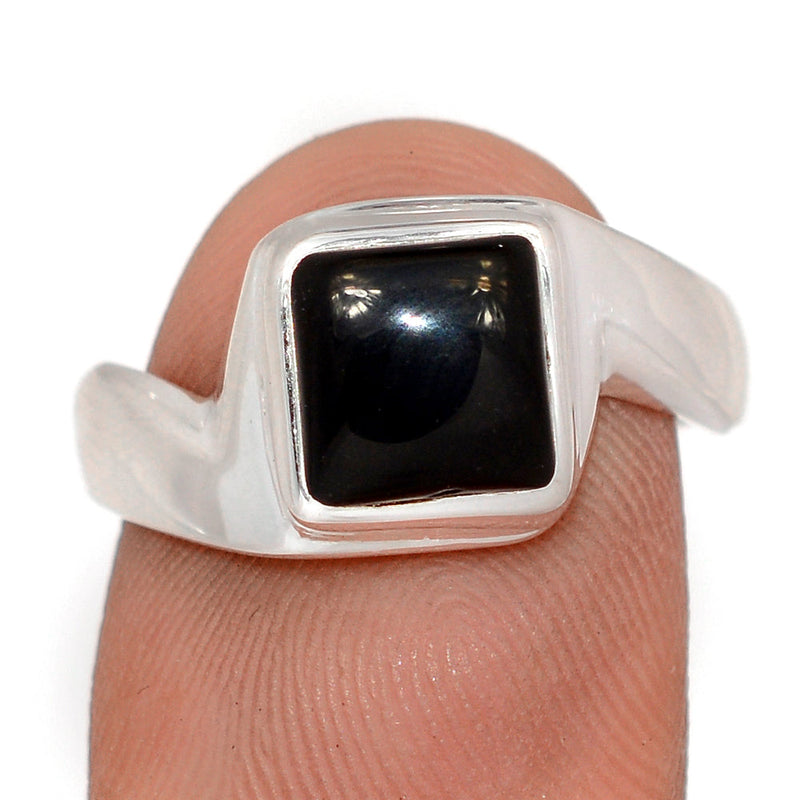 Solid - Black Onyx Ring - BOXR3075