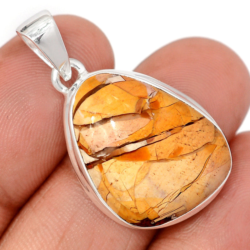 1.3" Brecciated Mookaite Pendants - BRMP977