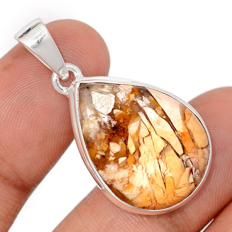 1.5" Brecciated Mookaite Pendants - BRMP980
