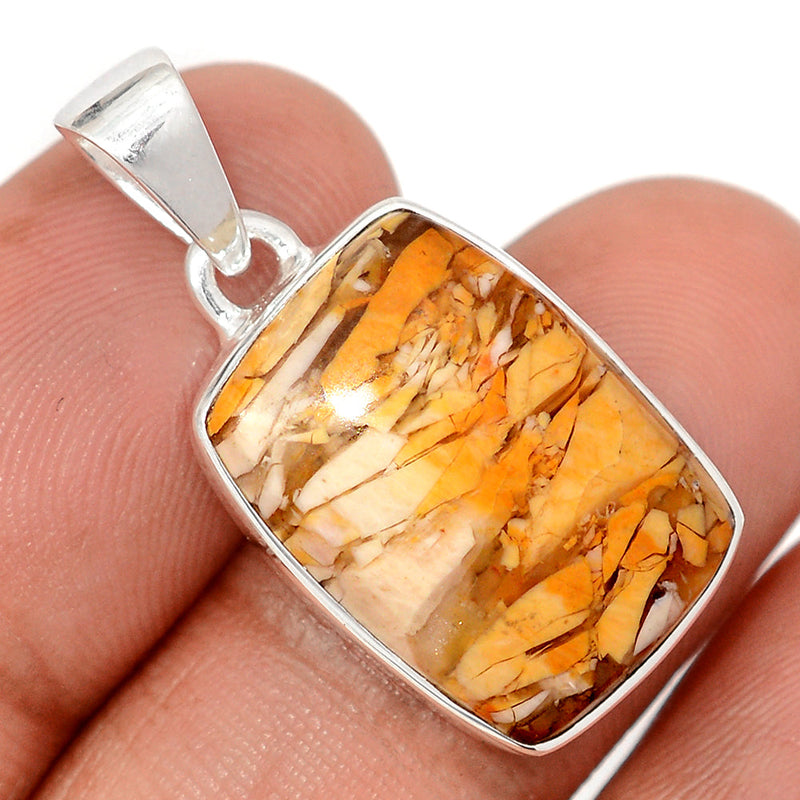 1.2" Brecciated Mookaite Pendants - BRMP988