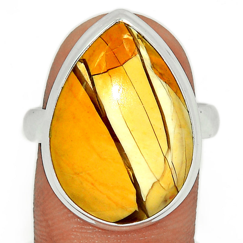 Brecciated Mookaite Rings - BRMR713