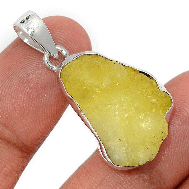 1.5" Brucite Rough Pendants - BRRP298