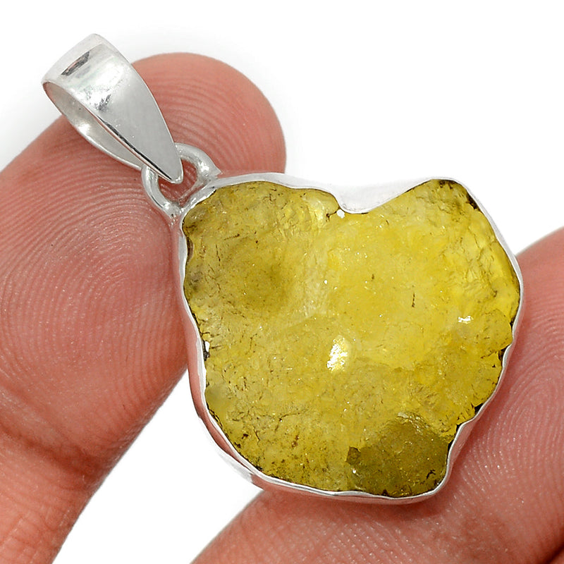 1.3" Brucite Rough Pendants - BRRP301