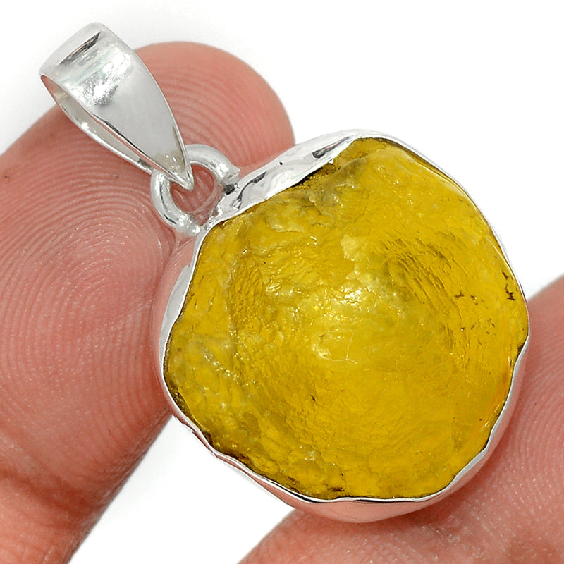 1.3" Brucite Rough Pendants - BRRP303