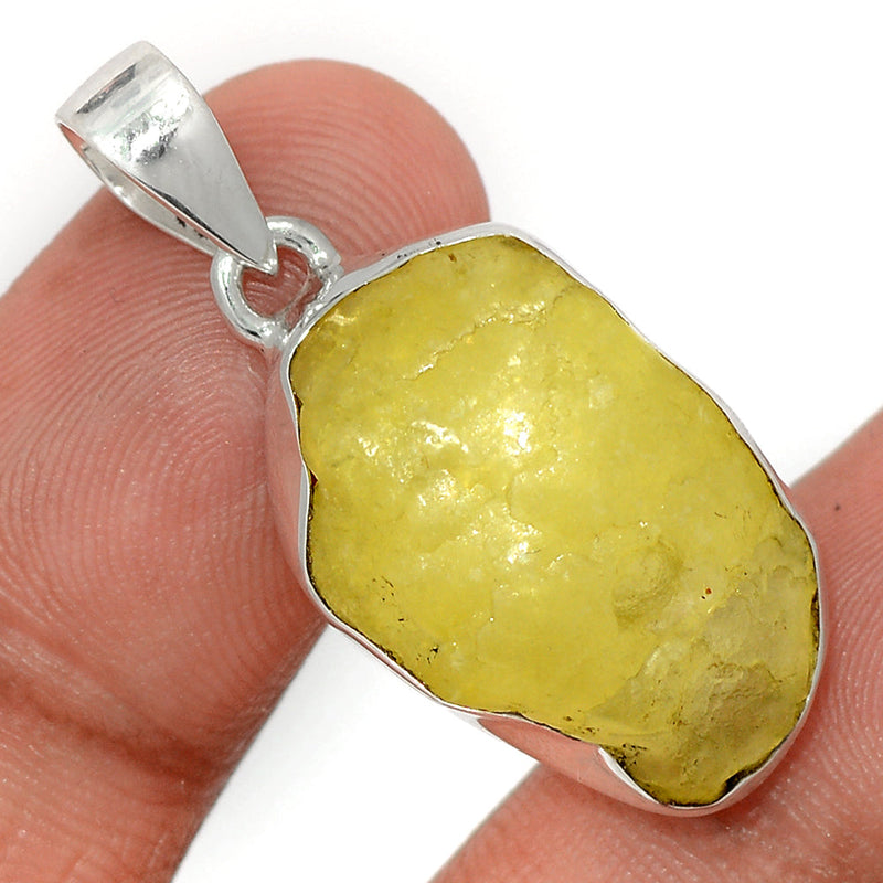 1.3" Brucite Rough Pendants - BRRP305