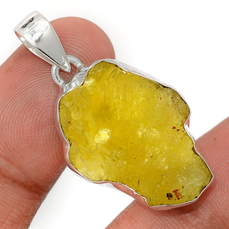 1.5" Brucite Rough Pendants - BRRP306