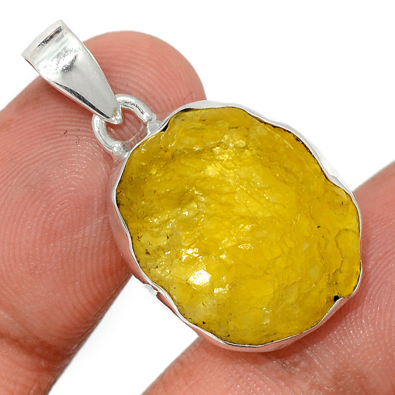 1.2" Brucite Rough Pendants - BRRP310