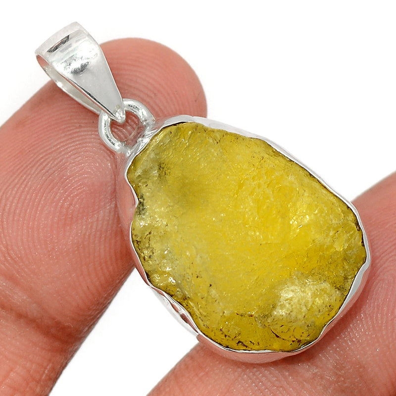 1.3" Brucite Rough Pendants - BRRP312