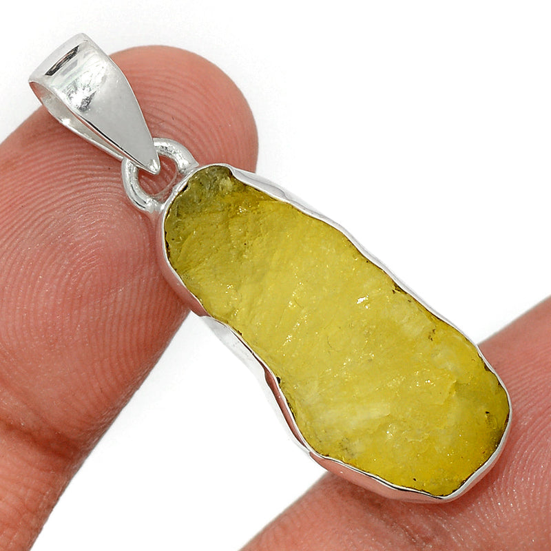 1.5" Brucite Rough Pendants - BRRP314