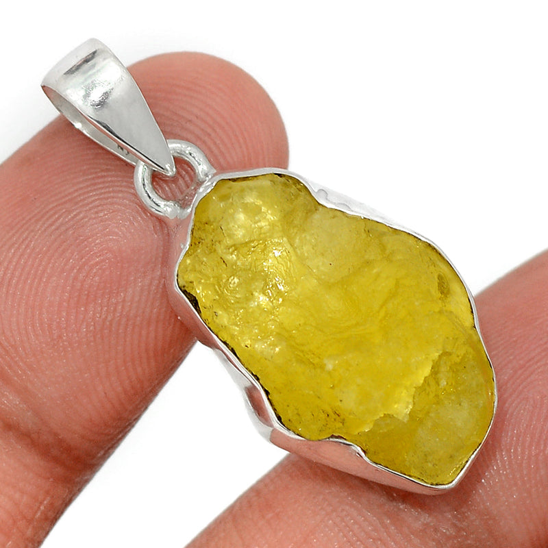 1.3" Brucite Rough Pendants - BRRP315