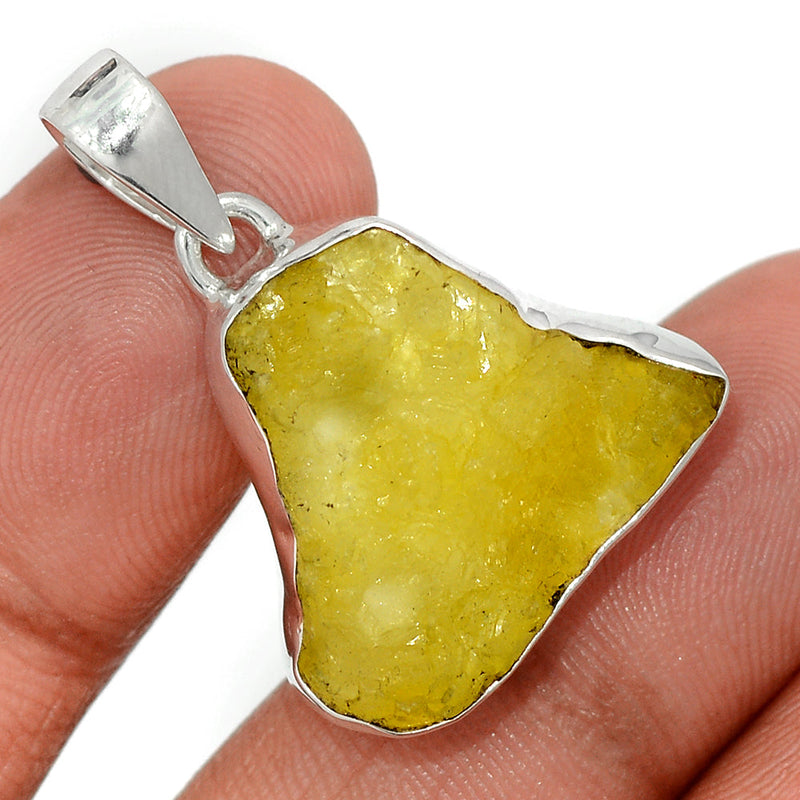 1.2" Brucite Rough Pendants - BRRP322