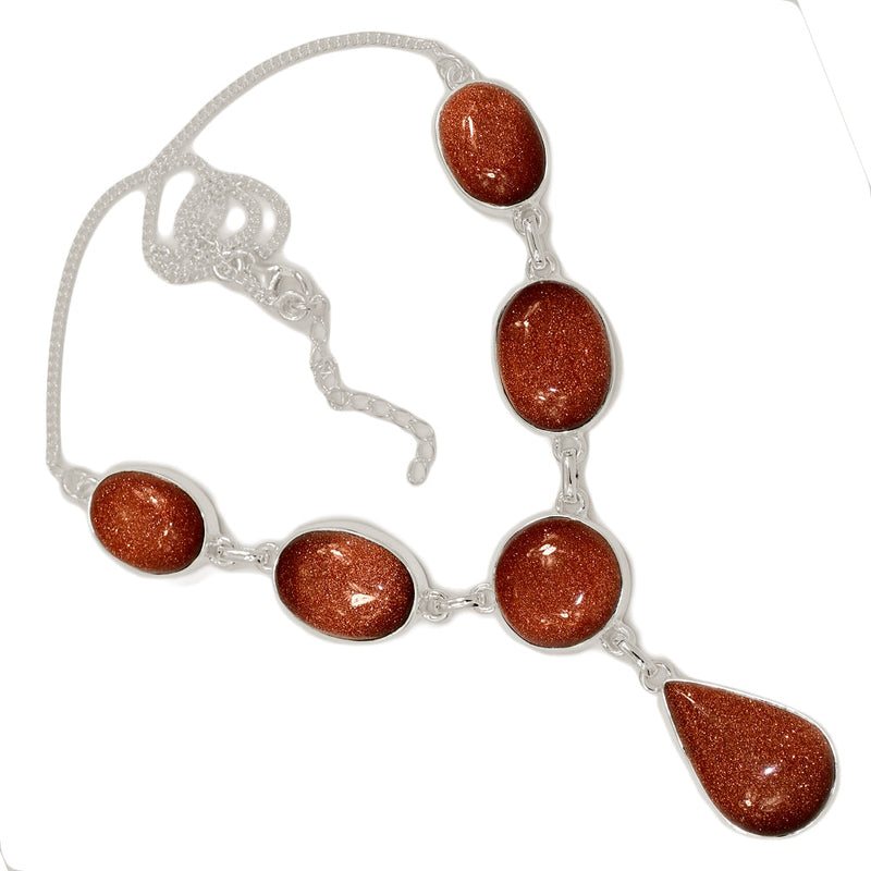 18.2" Brown Sun Star Necklaces - BRSN4