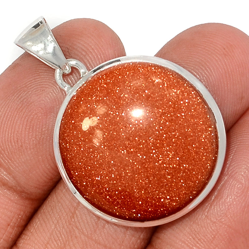 1.3" Brown Sun Star Pendants - BRSP609
