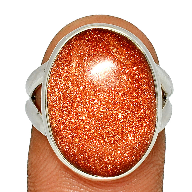 Brown Sun Star Ring - BRSR578