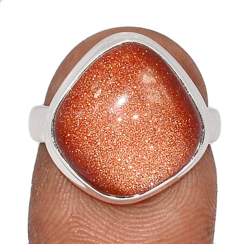 Brown Sun Star Ring - BRSR608