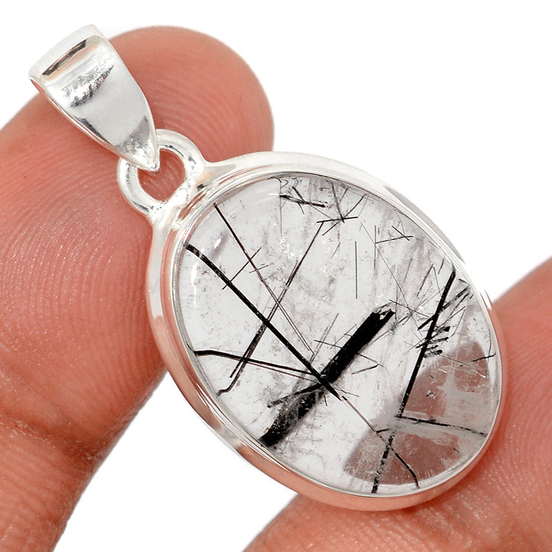 1.5" Black Rutilated Quartz Pendants - BRUP2227