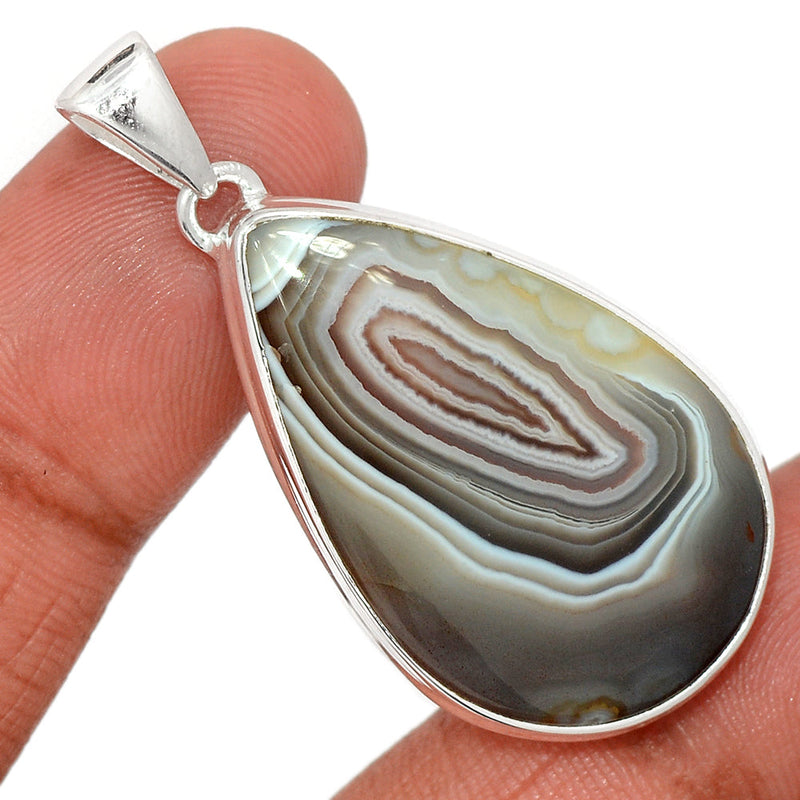 1.8" Botswana Agate Pendants - BSAP1460