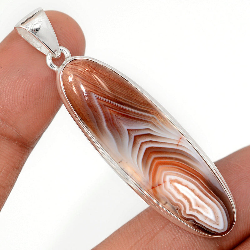2.2" Botswana Agate Pendants - BSAP1494