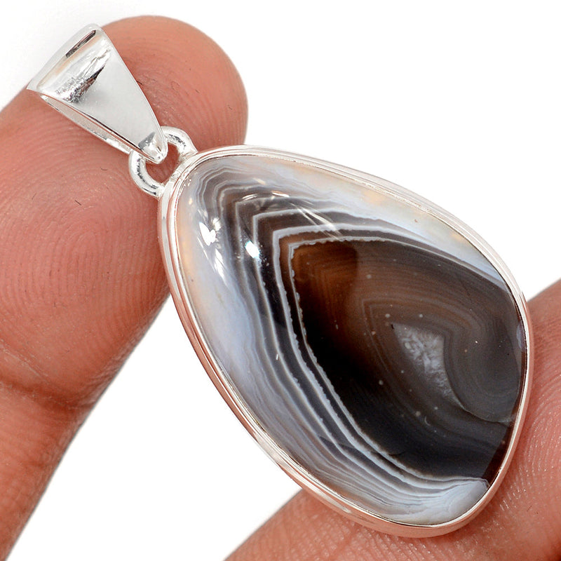 1.6" Botswana Agate Pendants - BSAP1502