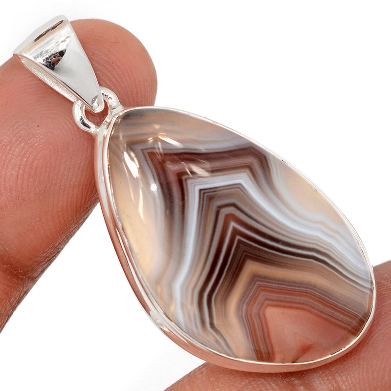 1.7" Botswana Agate Pendants - BSAP1514