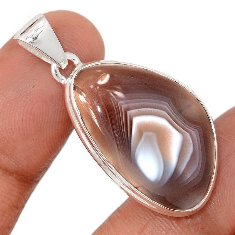 1.5" Botswana Agate Pendants - BSAP1518