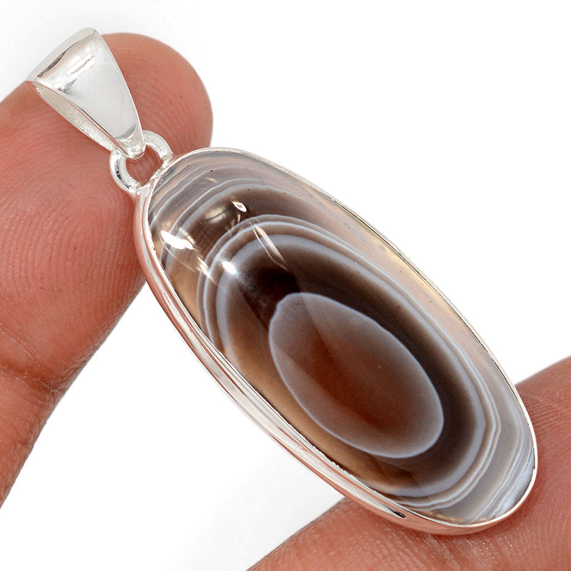 1.8" Botswana Agate Pendants - BSAP1524