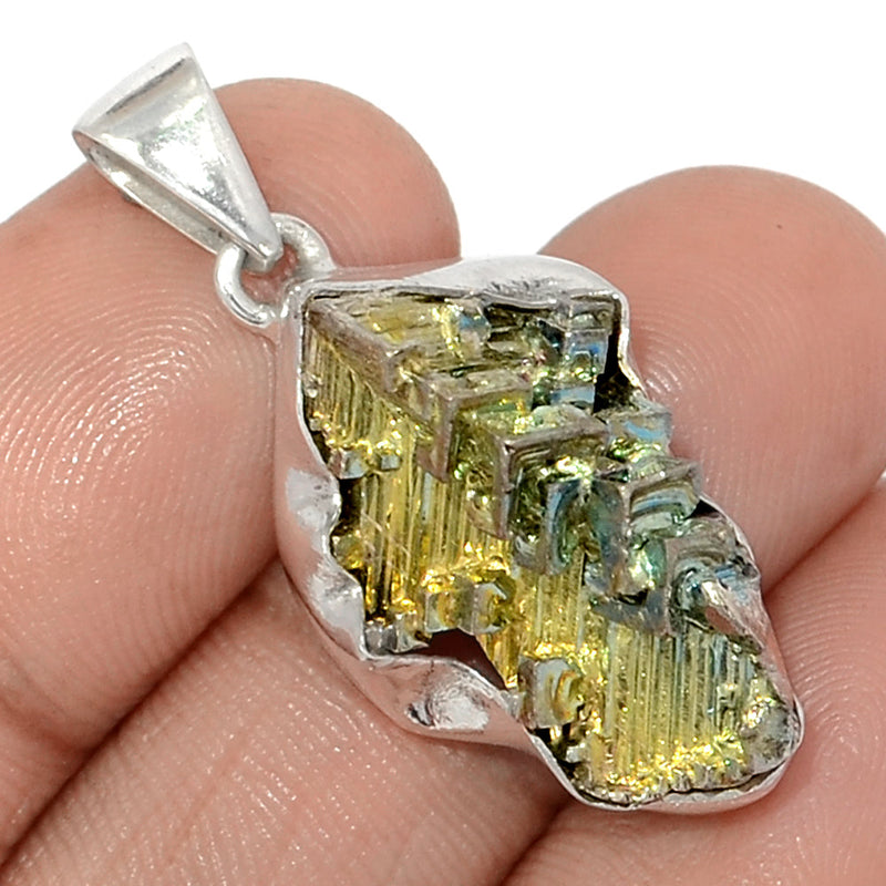 1.5" Bismuth Crystal Pendants - BSCP517