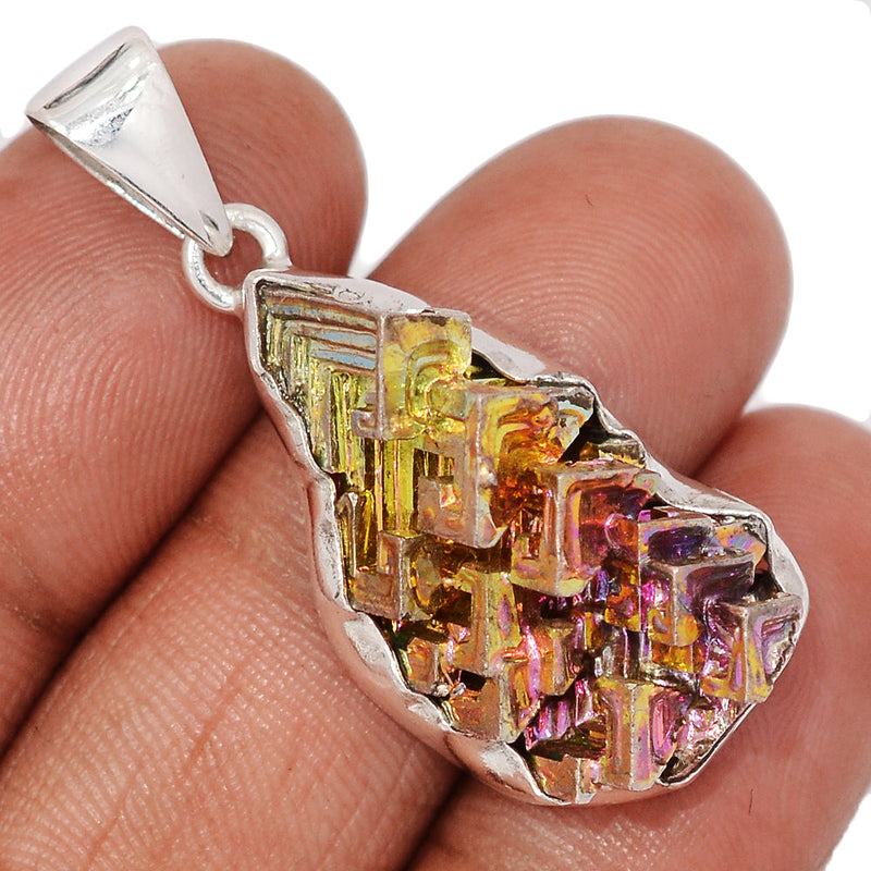 1.6" Bismuth Crystal Pendants - BSCP552