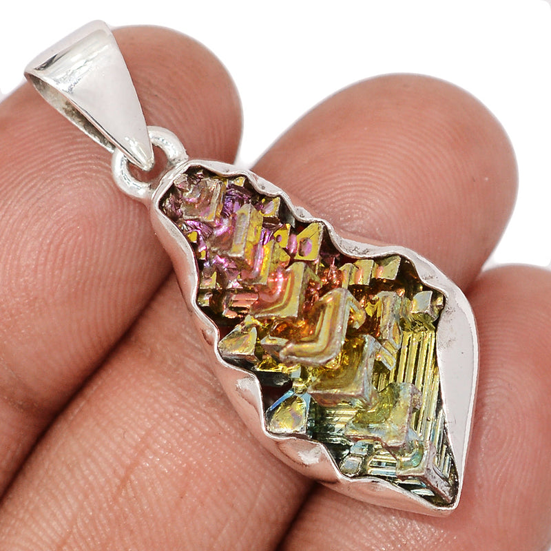 1.6" Bismuth Crystal Pendants - BSCP555