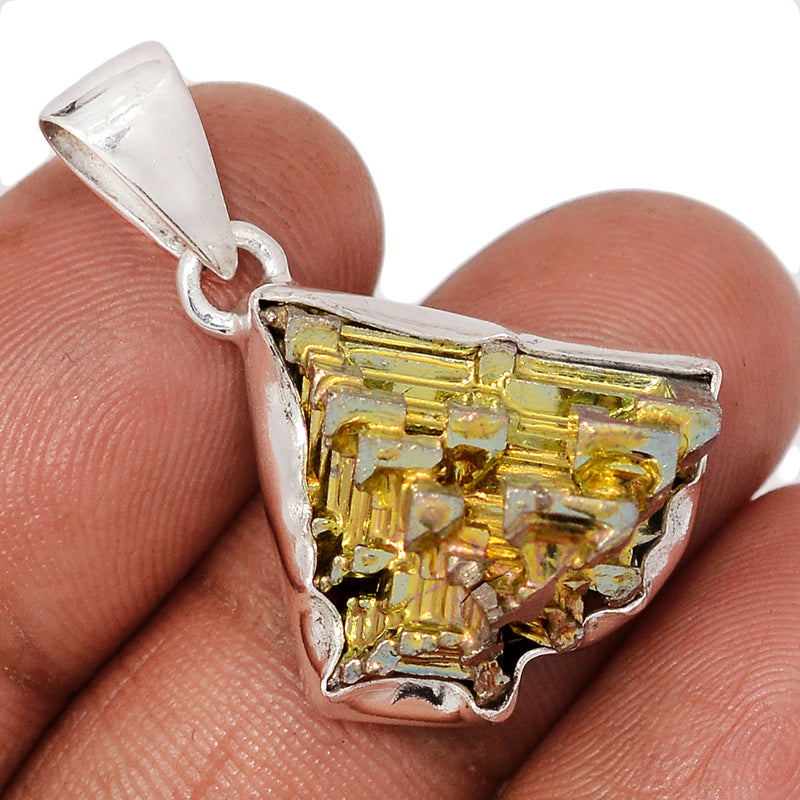 1.2" Bismuth Crystal Pendants - BSCP556