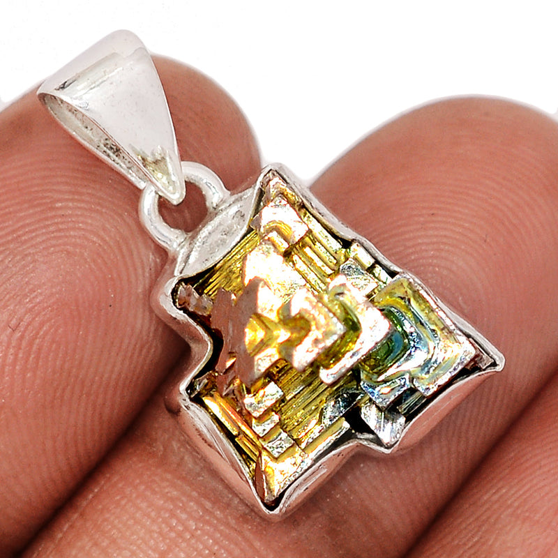 1" Bismuth Crystal Pendants - BSCP563