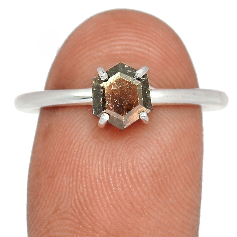 Claw - Zawadi Golden Sapphire Ring - BSFR169