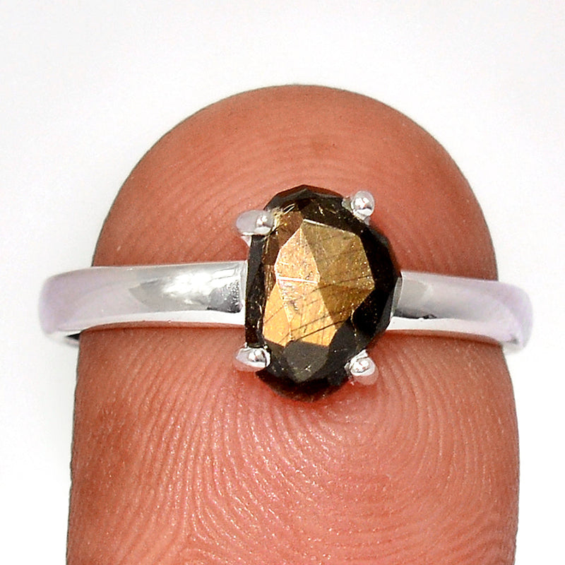 Claw - Zawadi Golden Sapphire Ring - BSFR189