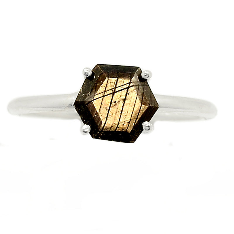 Claw - Zawadi Golden Sapphire Ring - BSFR26