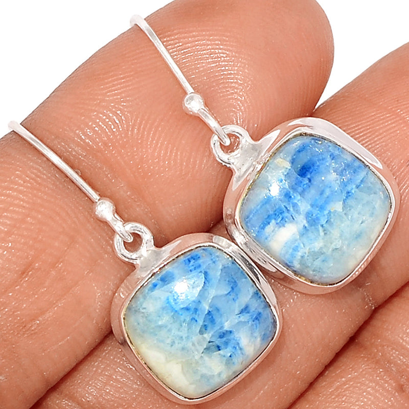 1.2" Blue Scheelite Earrings - BSLE316