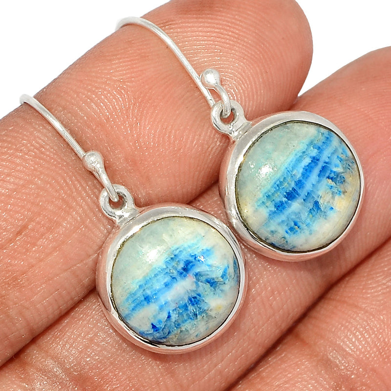 1.2" Blue Scheelite Earrings - BSLE367